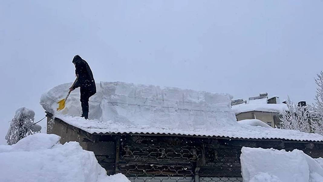 Soğuk hava rekoru kıran ilçe, dudakları uçuklattı! 20